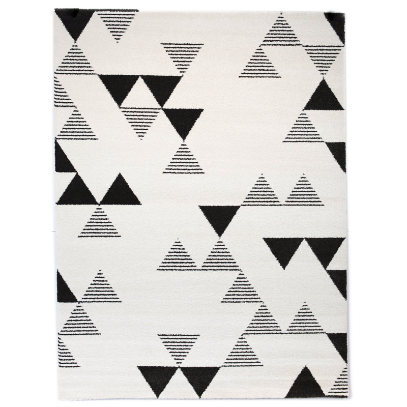 Balta Elle Geometric Cream Area Rug Wayfair